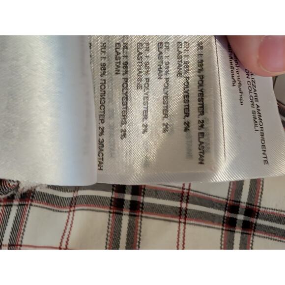 Fjallraven Fjallglim Stretch Plaid Flannel Long Sleeve Button Down Shirt XS - Picture 8 of 9